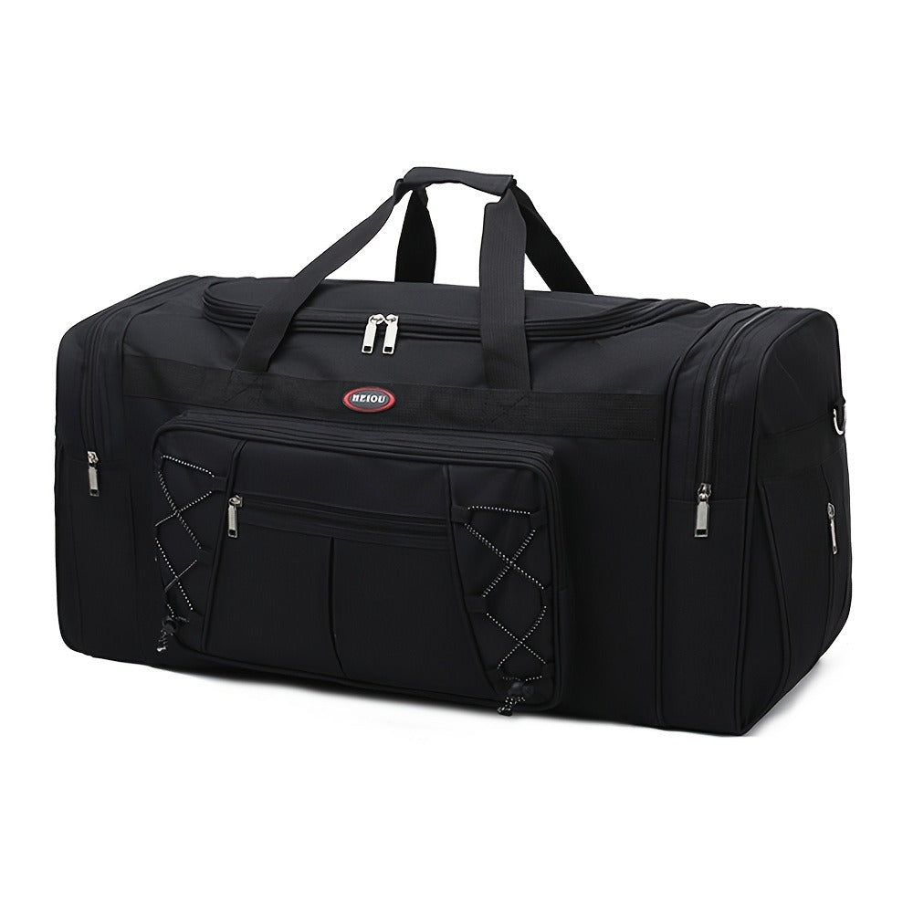 19.02gal Large Luggage Duffle Bag Foldable Lightweight Weekender Travel Bag Multi-Functional Carry Bag for Men Women
