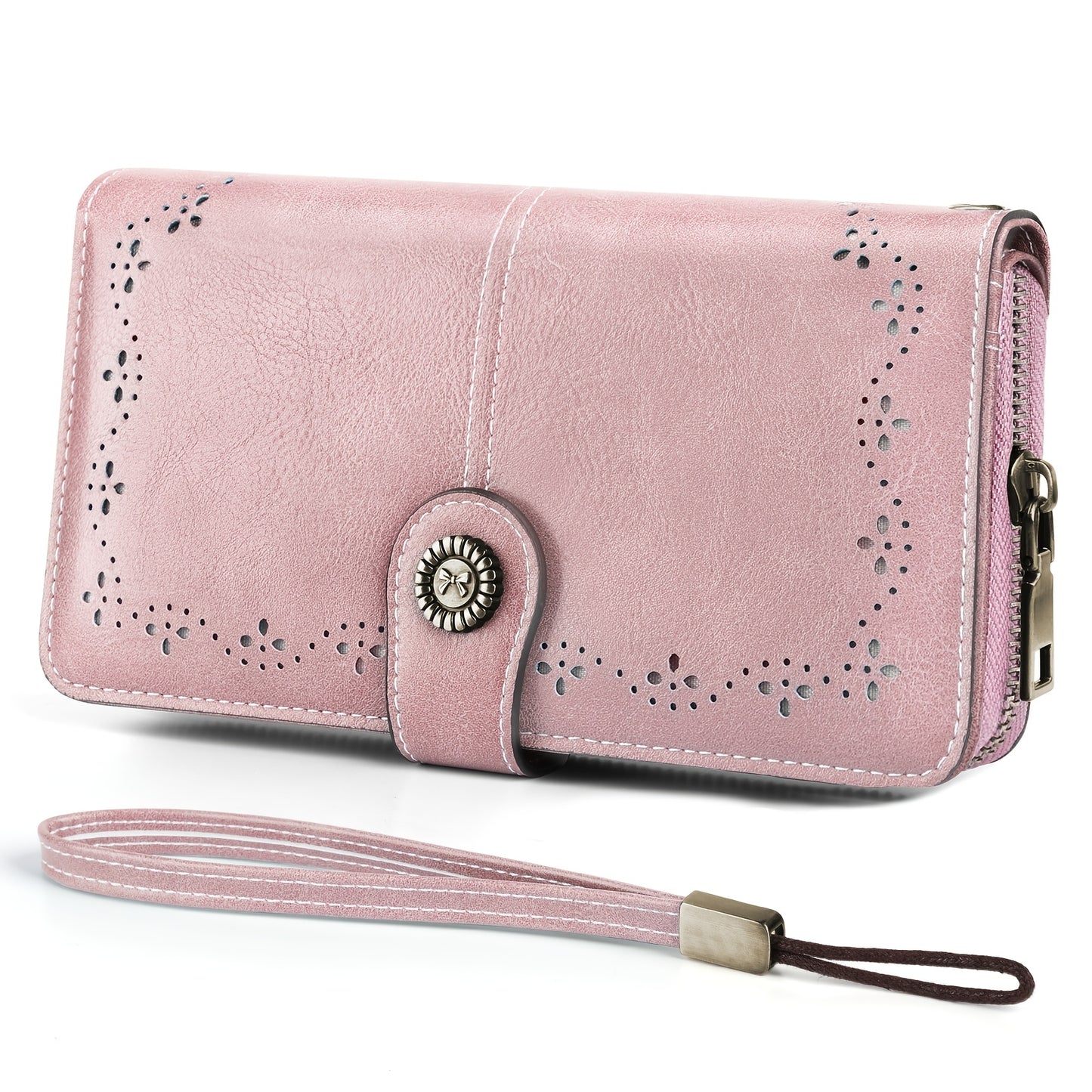 Women's Wallet – Large Capacity, Rfid Wristlet Bowknot Badge Large | Bag Vero – detail view 42