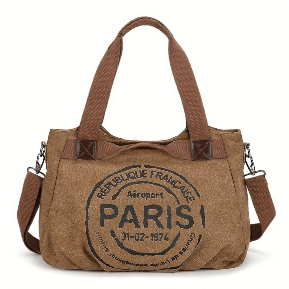 Women's Tote Bag with Zipper - Commuter, Office Crossbody Bag, High Quality Laptop Tote, Work Handbag