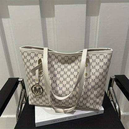 Tote Bag for Women – Large Capacity, Checkered Large Capacity Retro Plaid | Bag Vero – detail view 28