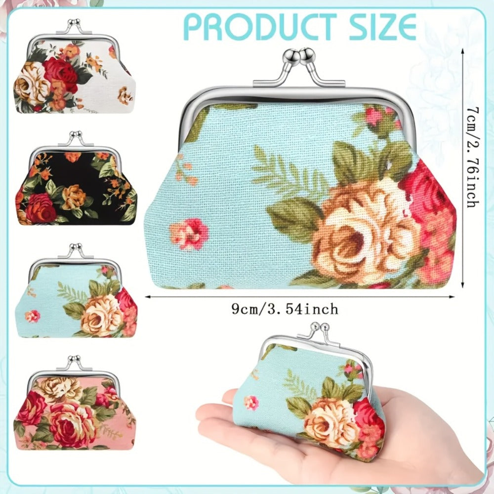 Women's Wallet – Mini, Flower Coin Set Of Small | Bag Vero – detail view 8