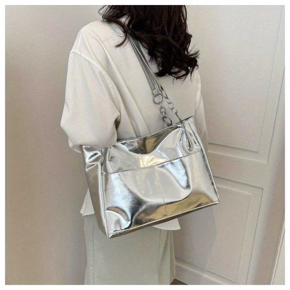 Fashion Large Capacity Tote Bag for Women Stylish Shoulder Handbag Perfect for Office Commute And Daily Use
