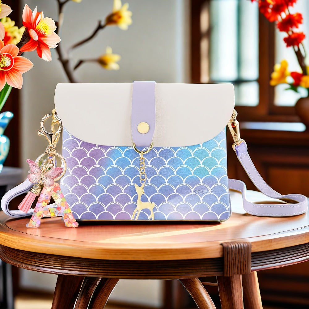 Mini Crossbody Bag, Shoulder Bag, Small Wallet, Detachable Shoulder Strap, Exquisite Keychain, Magnetic Closure, Christmas, Suitable As Birthday And Christmas Gifts