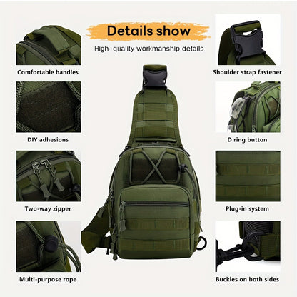 Sling Bag – Tactical Chest Molle System Multi | Bag Vero – detail view 18