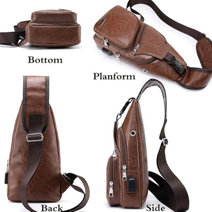 Sling Bag – USB Charging, Lightweight, for Travel | Bag Vero – detail view 9