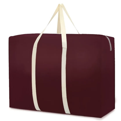 3pcs Oversized Moving Bag, Foldable And Durable Carry Bag, Ideal for Travel, Luggage Check-In, Wardrobe Organization, Packing And Storage