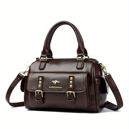 Crossbody Bag for Women – PU Leather, Large Capacity, Multi-Pocket, for Travel & | Bag Vero – detail view 38