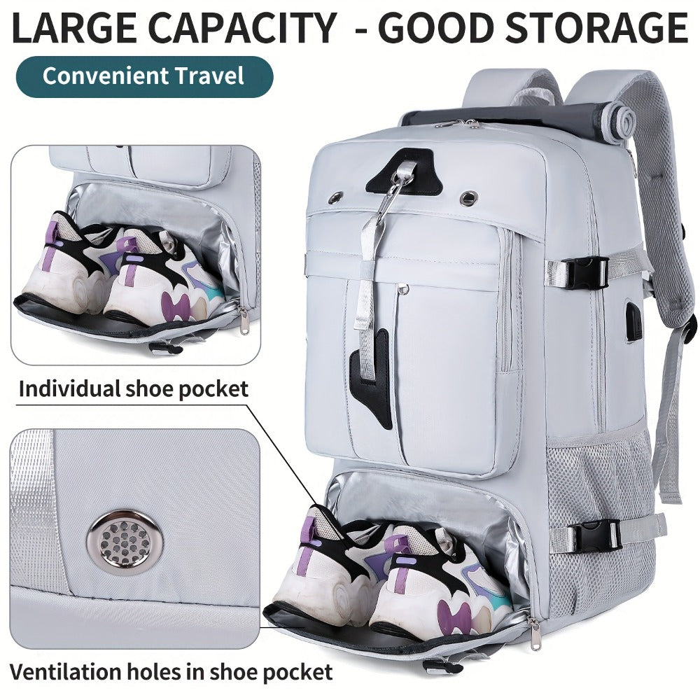 Laptop Backpack – 15.6 Inch, USB Charging, Large Capacity, for Travel | Bag Vero – detail view 13