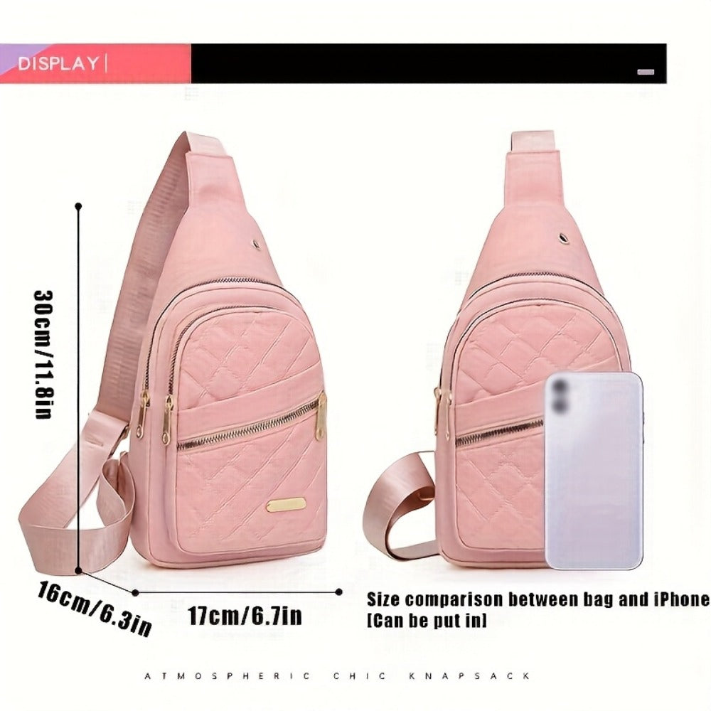 Backpack for Women – Nylon, Lightweight, Compact, for Travel | Bag Vero – detail view 6