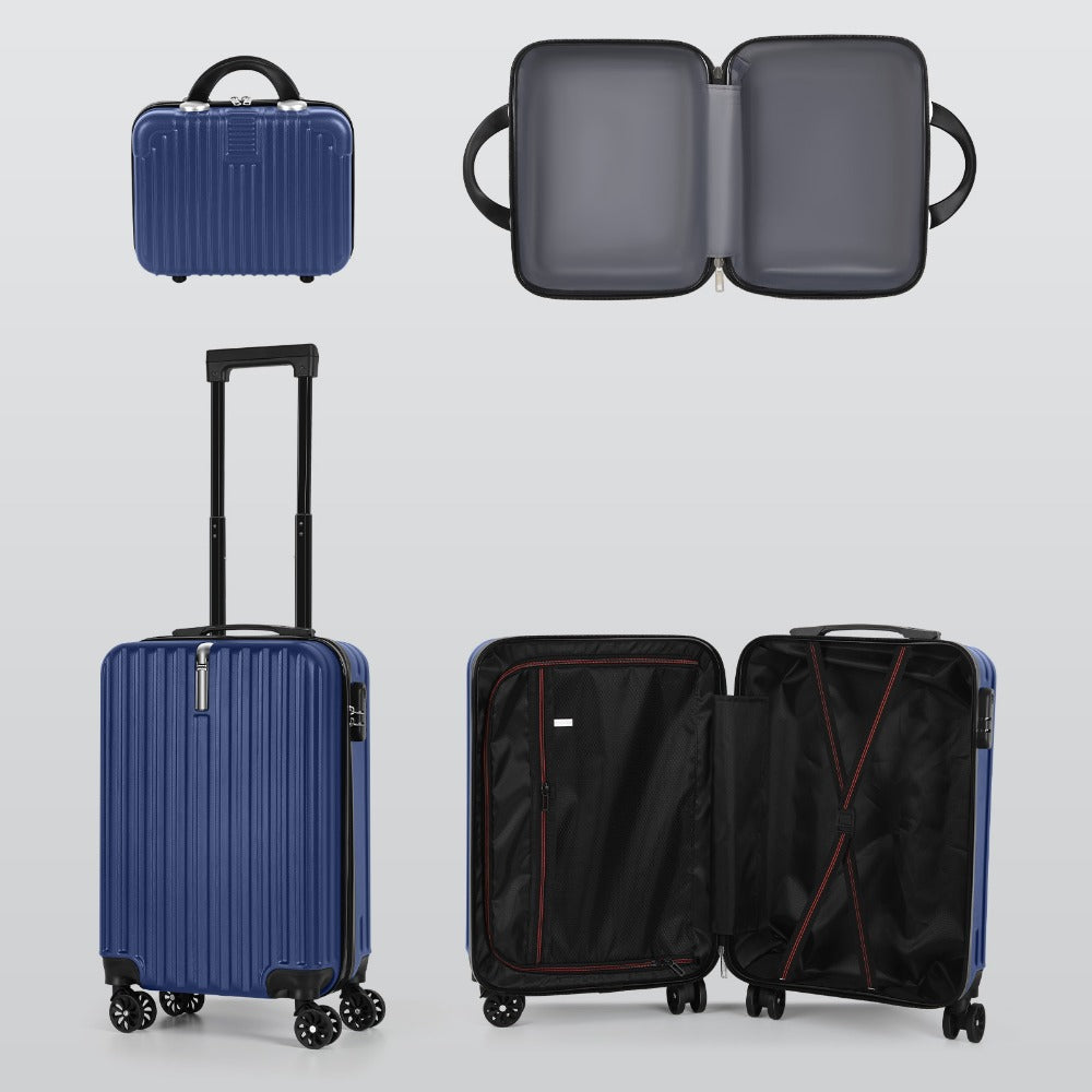 Travel Makeup Bag – 2-Piece, 20 Inch, 14 Inch, TSA Lock | Bag Vero – detail view 5