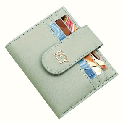 Women'S Spacious Rfid-Blocking Wallet Featuring a Retro Design, Zippered Pocket, Multi-Card Organizer, And Cash Compartment. an Ideal Gift for Teacher'S Day And Birthdays, This Essential Card Holder Boasts Sparkling Details And a Secure Zip Closure