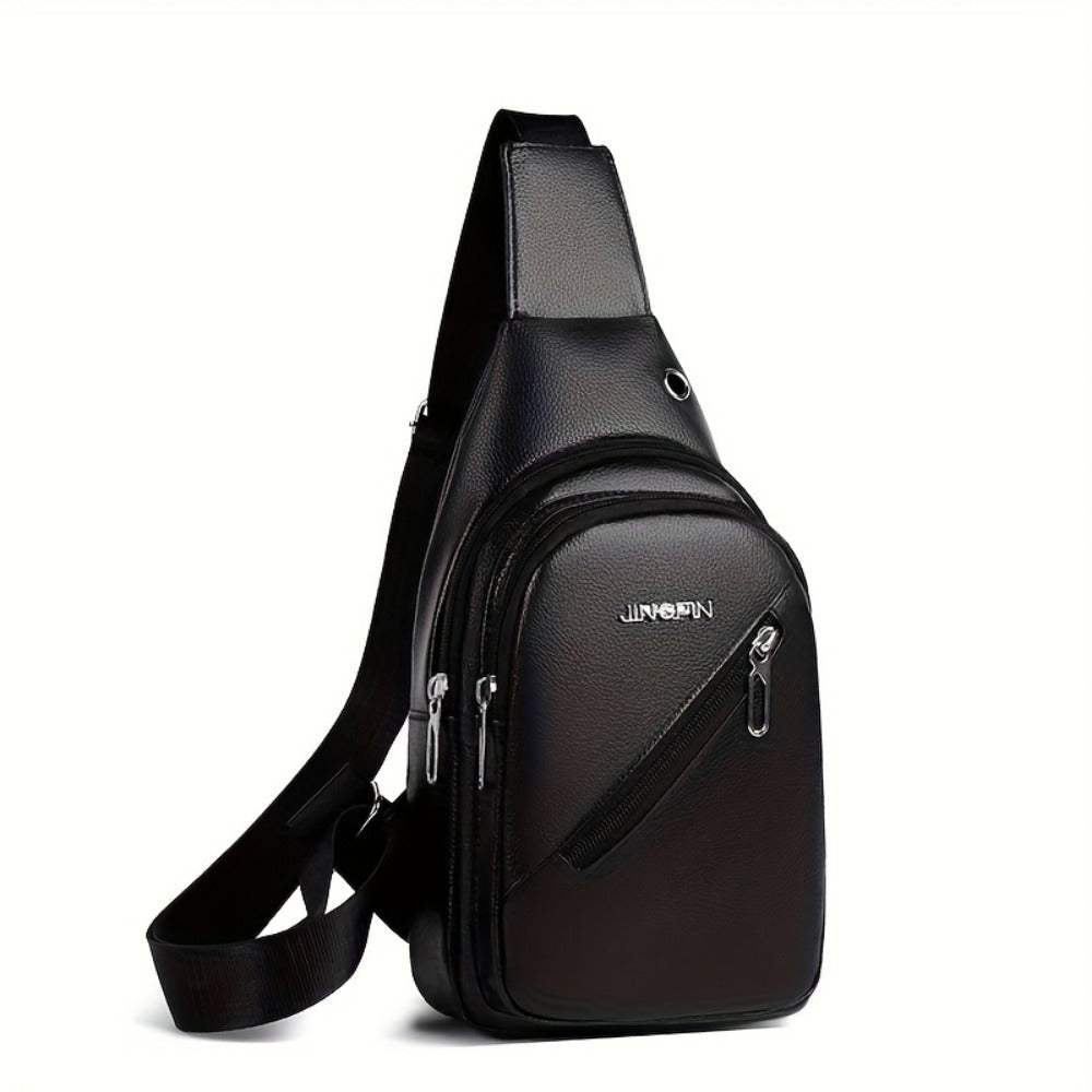 Men's Crossbody Bag – Large Capacity, for Travel & Work | Bag Vero – detail view 3