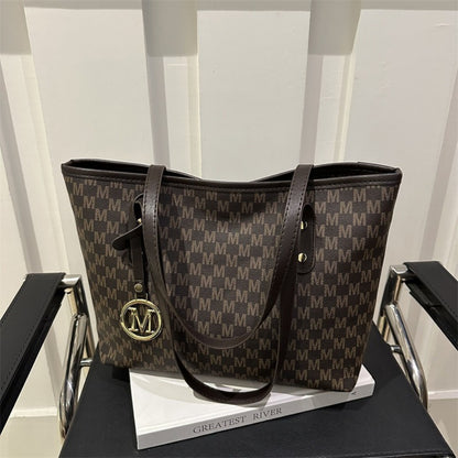 Tote Bag for Women – Large Capacity, Checkered Large Capacity Retro Plaid | Bag Vero – detail view 27