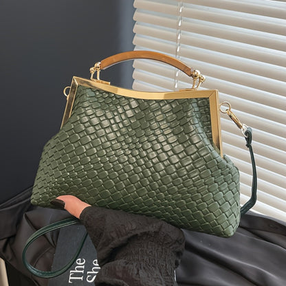 Women's Wallet – Evening Kiss Lock Closure Embossed | Bag Vero – detail view 7