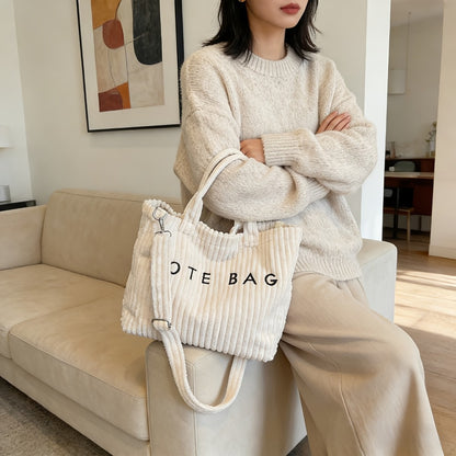 Tote Bag for Women – 2-Piece, Large Capacity, Adjustable Strap, for Work | Bag Vero – detail view 18