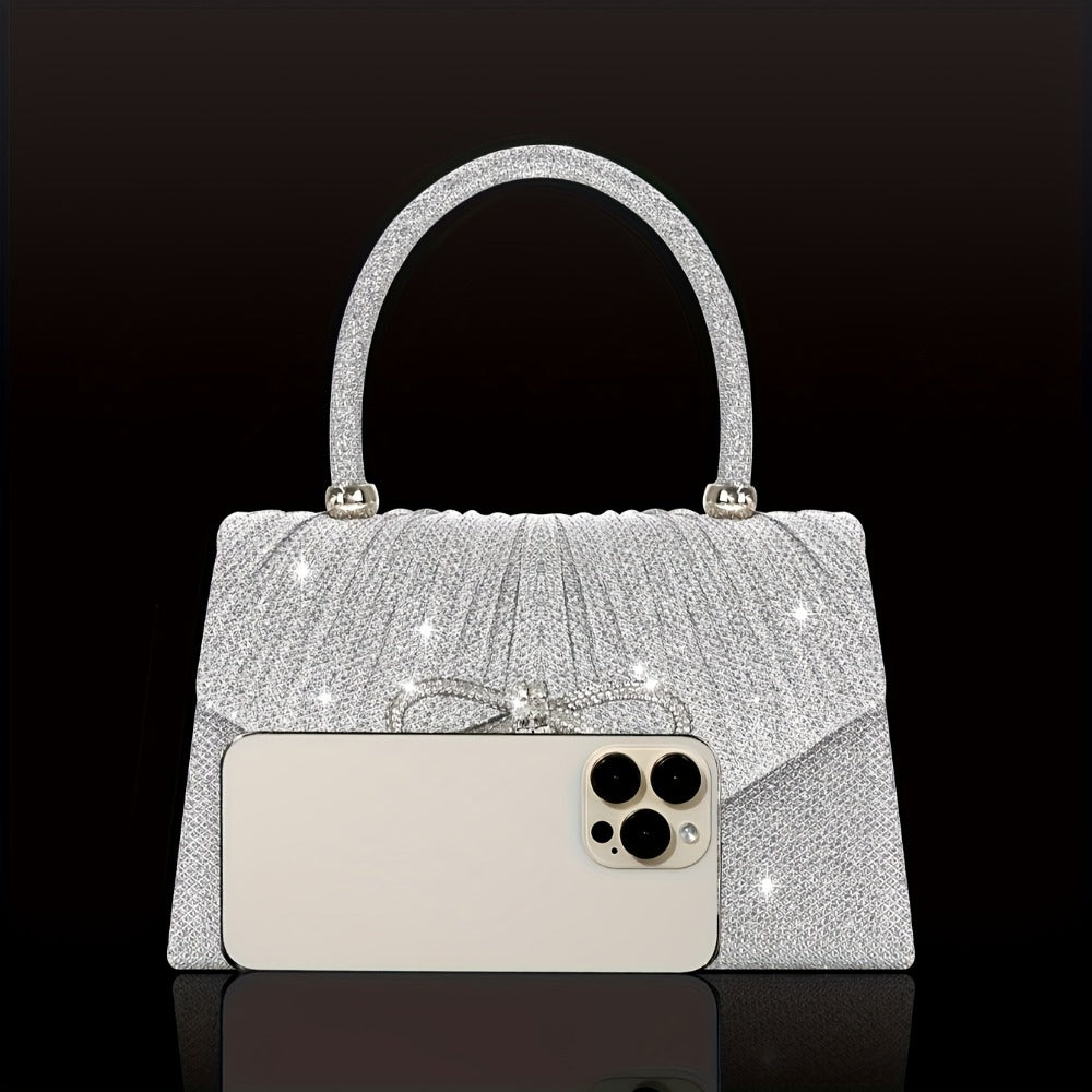 Women's Wallet – Sequin Clutch Rhinestone Jewelry Set | Bag Vero – detail view 6