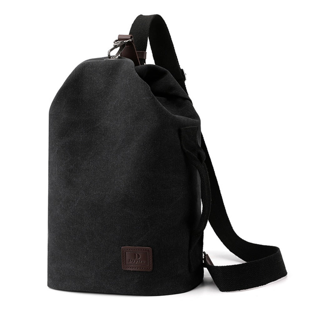 Men's Crossbody Bag – Canvas, Large Capacity, for Travel & Work | Bag Vero – detail view 11