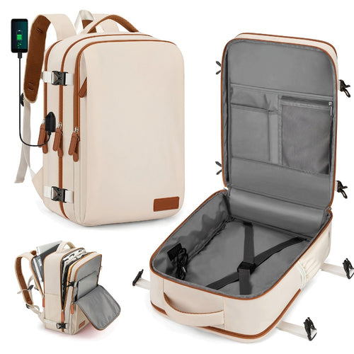 A Versatile And Expandable Outdoor Backpack Suitable for Laptops, Featuring a Wet And Dry Separation Design, Making It an Ideal Choice for Students And Business Travelers. It Can Be Used As Carry-On Luggage And Is Perfect for Casual College Students