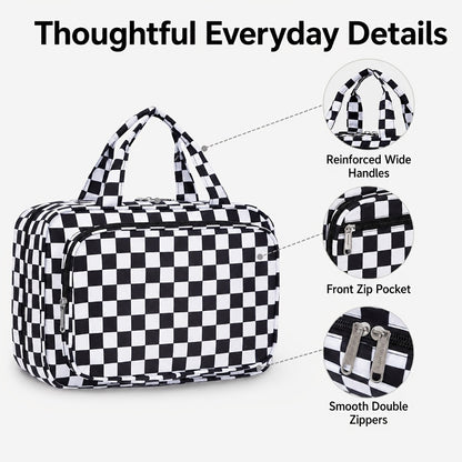 Travel Makeup Bag – for Travel, Hanging Toiletry Compartment Kit Cosmetic | Bag Vero – detail view 9