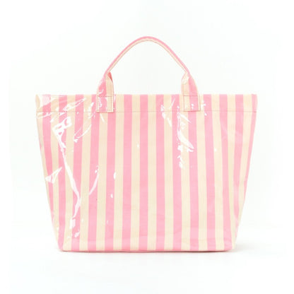 Striped Tote Bag Large Capacity Lightweight Handbag with Vertical and Horizontal Stripes Multi Functional Commuter Travel Bag Suitable for Shopping Fashionable and Casual Handheld Shoulder Bag Zippered Closure