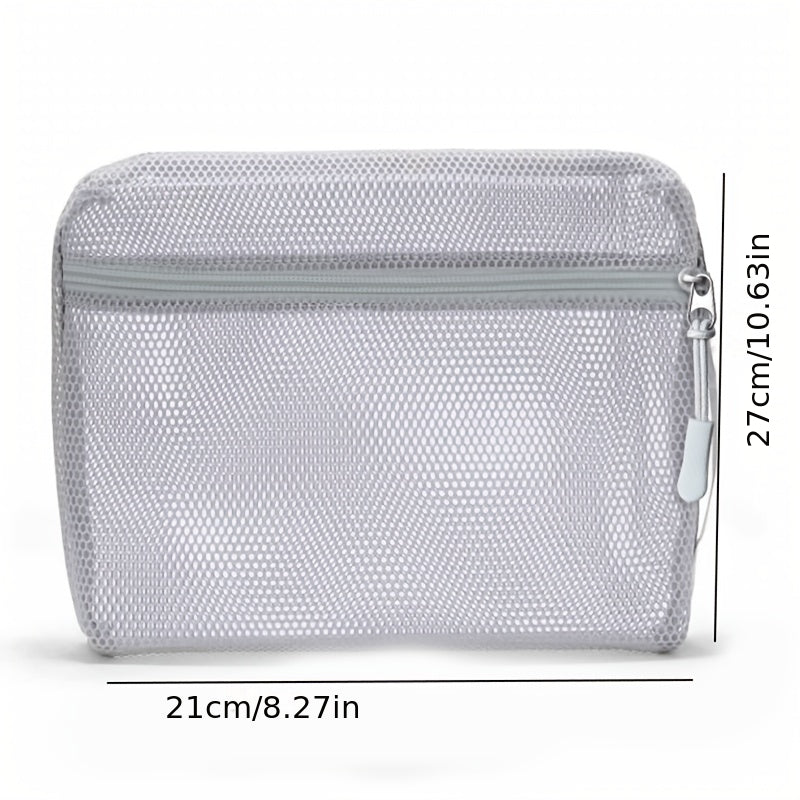 Large Capacity Men's Toiletry Bag, Portable High Quality PU Makeup Bag, Simple Travel Handbag for Business Trips