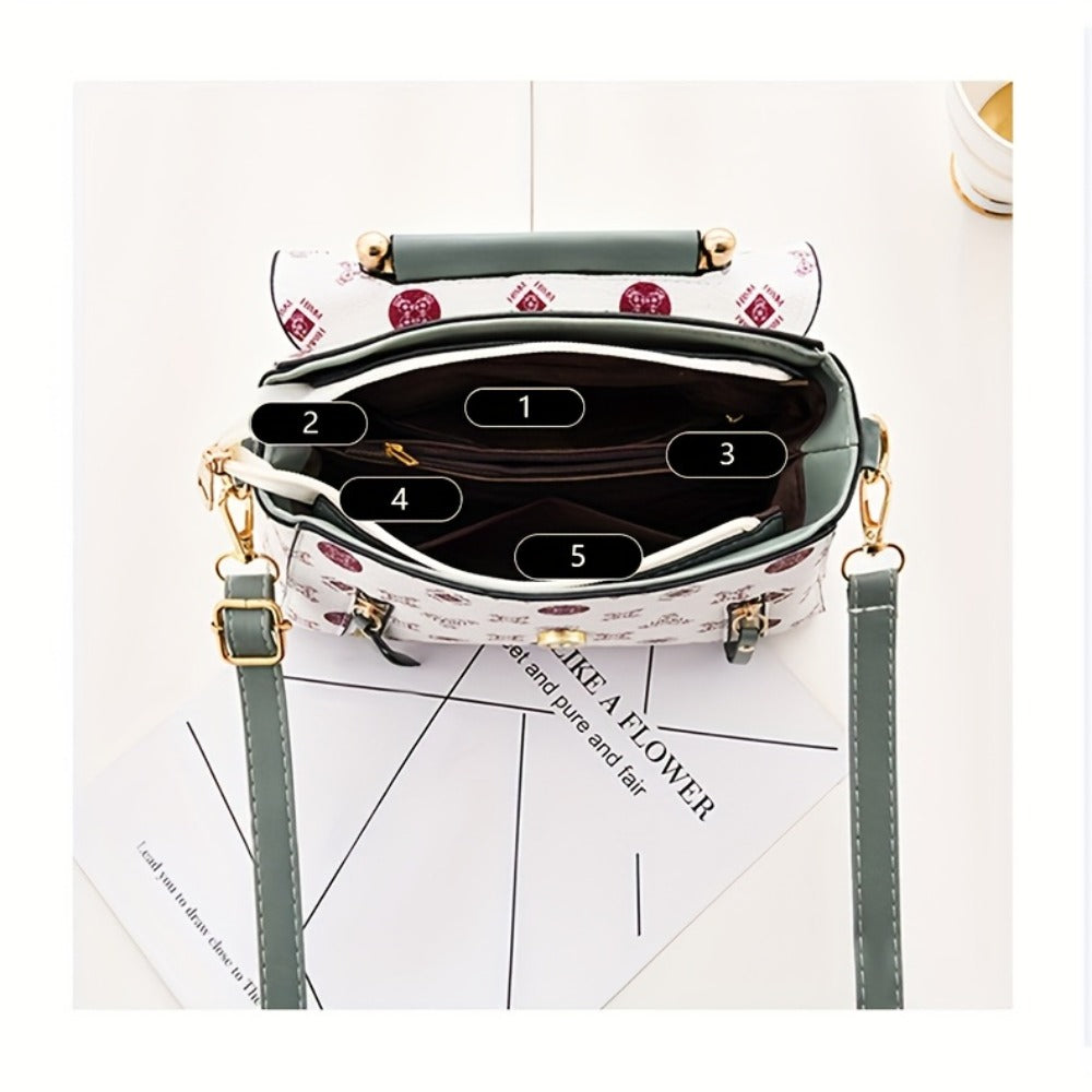 Mini Heart-shaped Women's Bag Shoulder Bag, Simple And Stylish Handbag Messenger Bag