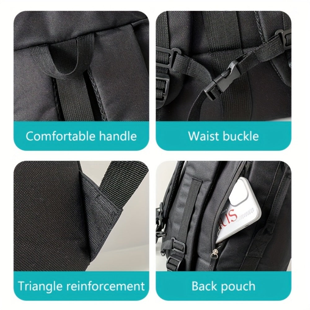 Travel Backpack – Multi-Pocket, Lightweight, for Travel & Work | Bag Vero – detail view 12