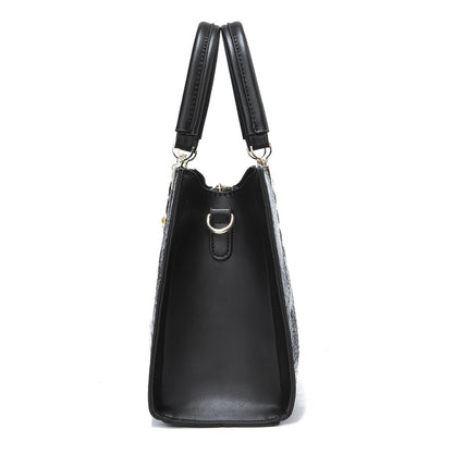 Crossbody Bag for Women – Convertible, Croc Print Heart Charm Top | Bag Vero – detail view 17