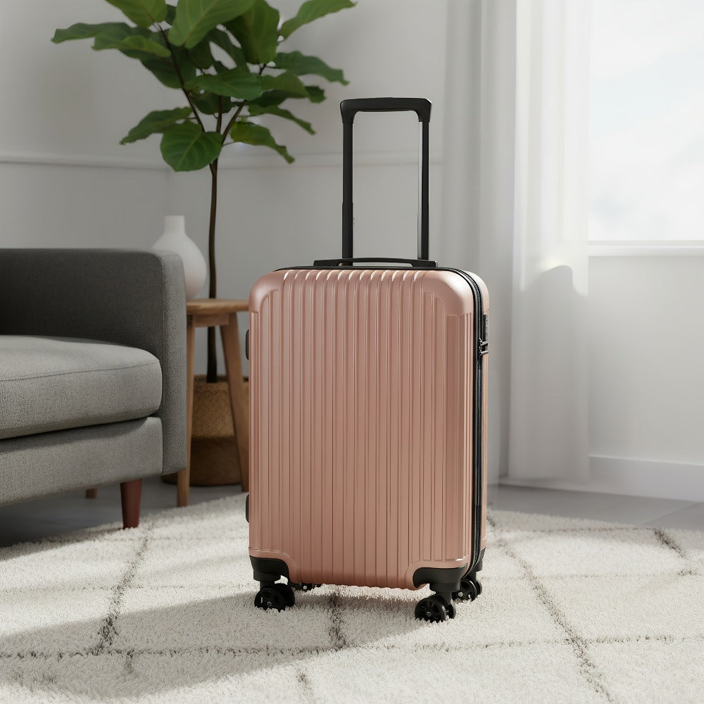 Trolley Suitcase, Travel Handbag, Makeup Bag, A Single 20in Suitcase, Men'S Luggage, Women'S Luggage, ABS Material Suitcase, Suitable For Business Travel, Personal Travel, Mixed Colors