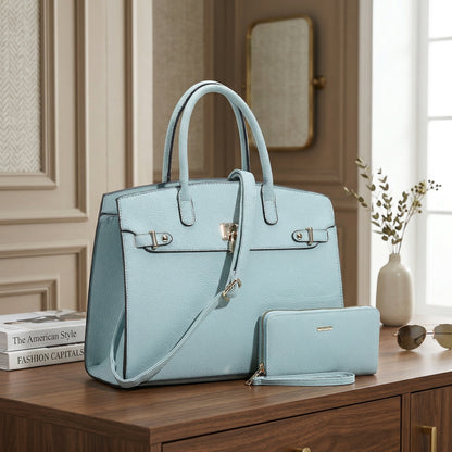 Women's Wallet – for Work & Everyday Use, Top Handle Set Matching Zipper | Bag Vero – detail view 6