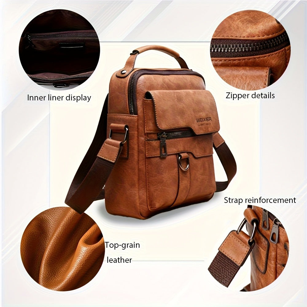 Crossbody Bag – Adjustable Strap, for Travel & Work | Bag Vero – detail view 7