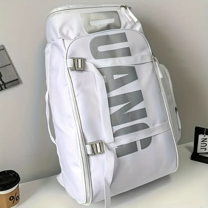 Large Capacity Travel Backpack Lightweight Oxford Fabric Multi-Compartment Design with Wet/Dry Separation, Dedicated Tablet Sleeve & Multiple Pockets-Stylish Durable Daypack for Outdoor Adventures, Hiking, Commuting, School, And Business Trips