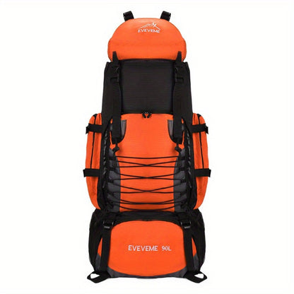 1pc 23.78gal Hiking Daypack Backpack High Quality Large Capacity Bag Hydration Pack for Men and Women Camping Traveling Halloween Black Friday Christmas Thanksgiving Gift for Boyfriend Husband Father
