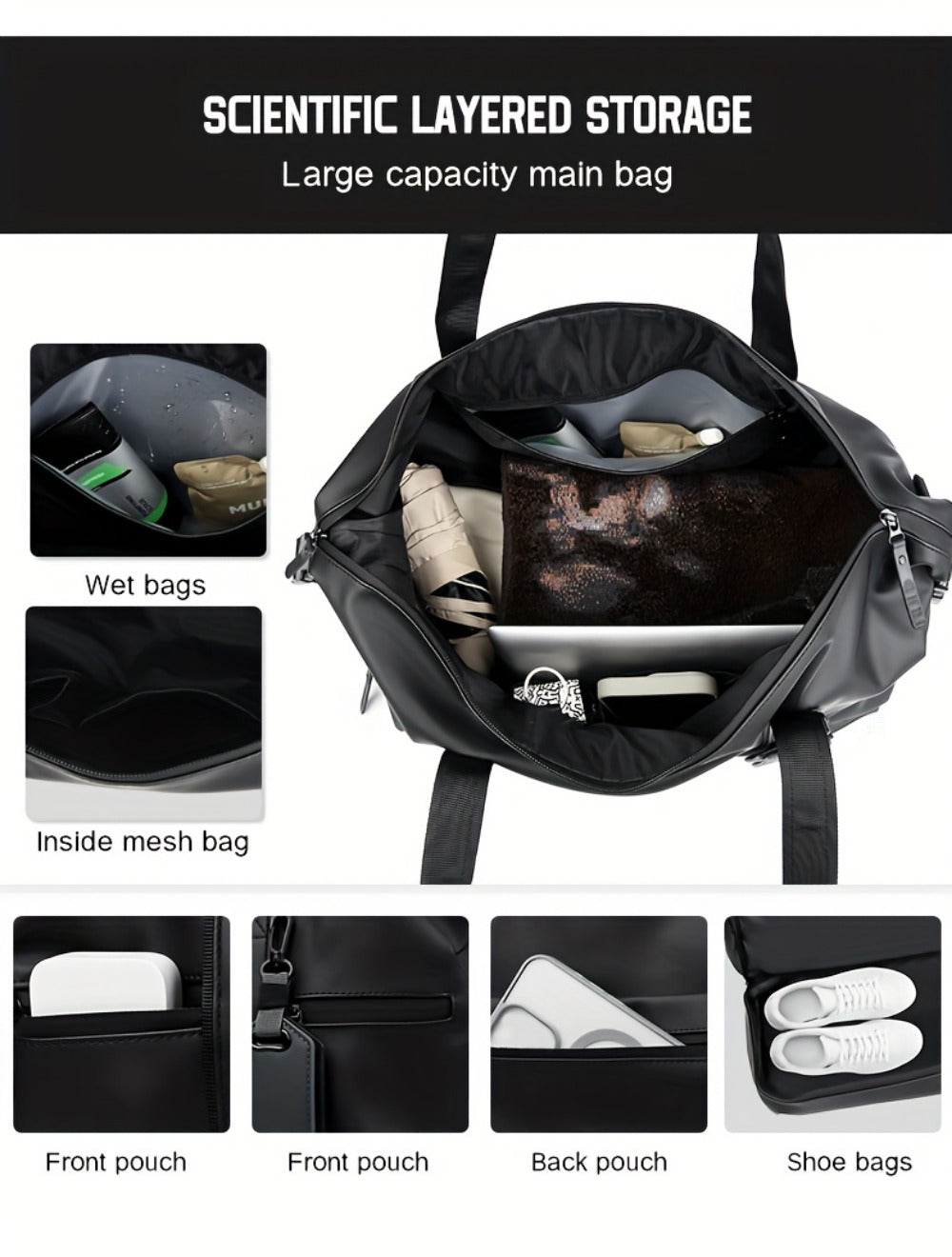 Carry On Luggage – Large Capacity, for Travel | Bag Vero – detail view 19