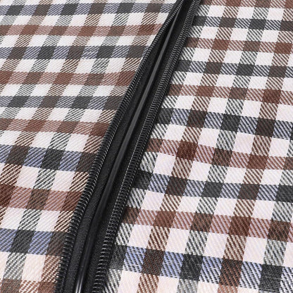 32'' Expandable Rolling Wheeled Duffle Bag Spinner Suitcase Foldable Luggage Expandable Black Blue Green Lattice
