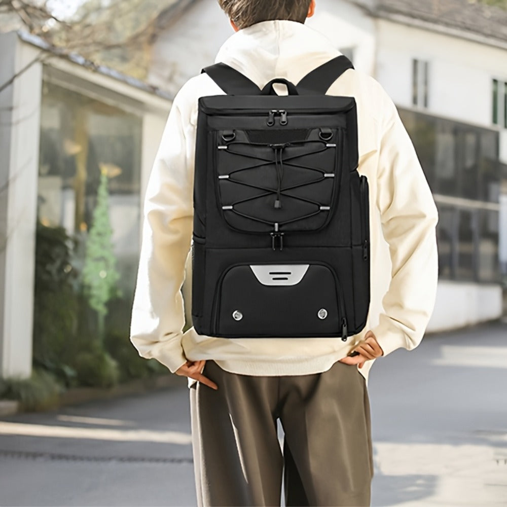 Multifunctional Basketball Bag Training Pack Youth Basketball Backpack Large Capacity Convenient Shoulder Bag Insulated Dual-Shoulder Bag Casual Bag Football Bag with Independent Shoe Compartment
