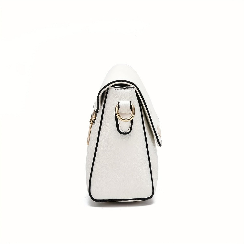 Shoulder Bag for Women – for Work, Elegant Solid Color High End | Bag Vero – detail view 2