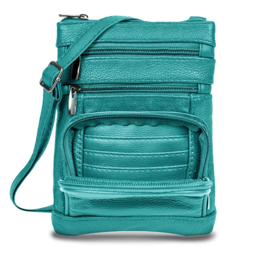 Women's Wallet – Genuine Leather, Multi Pocket, Adjustable Strap | Bag Vero – detail view 9