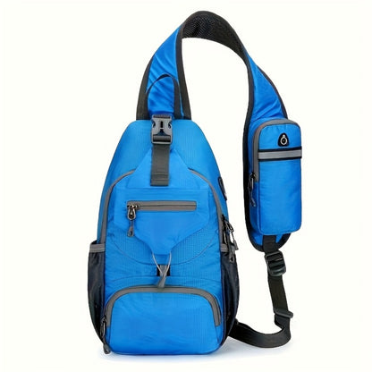 Sling Bag – Nylon, Large Capacity, Adjustable Strap, Multi Pocket | Bag Vero – detail view 16