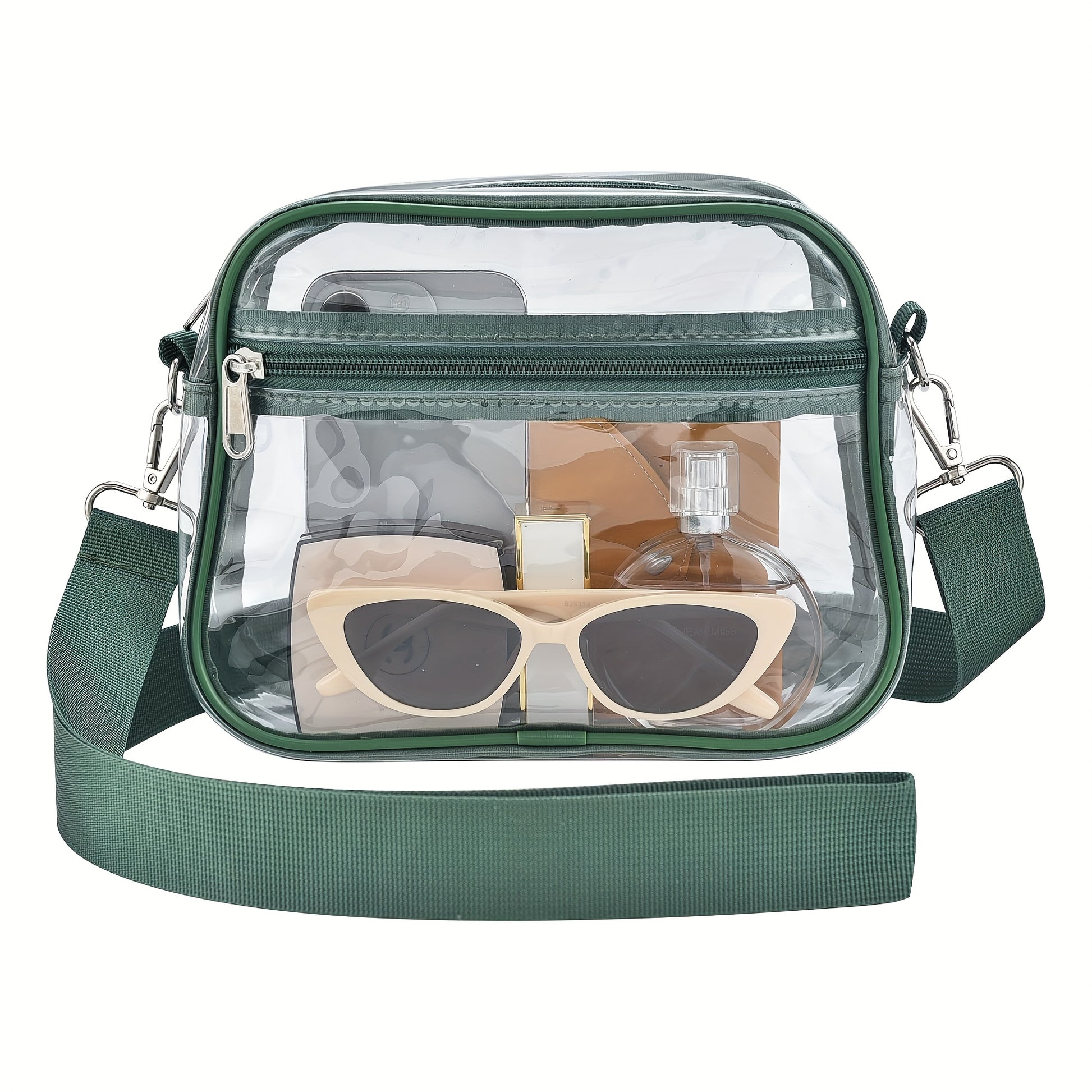 Crossbody Bag for Women – PVC, Clear, Transparent, Adjustable Strap | Bag Vero – detail view 27
