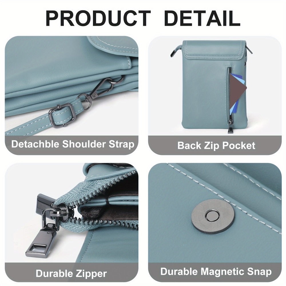 Crossbody Bag for Women – PU Leather, Adjustable Strap, Mini, for Travel | Bag Vero – detail view 35