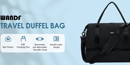 Carry On Luggage – 6 Colors, Foldable, USB Charging, for Travel | Bag Vero – detail view 19