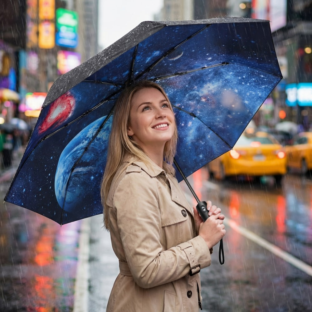 Travel Umbrella – Compact, Windproof, Foldable, for Travel & Work | Bag Vero – detail view 12
