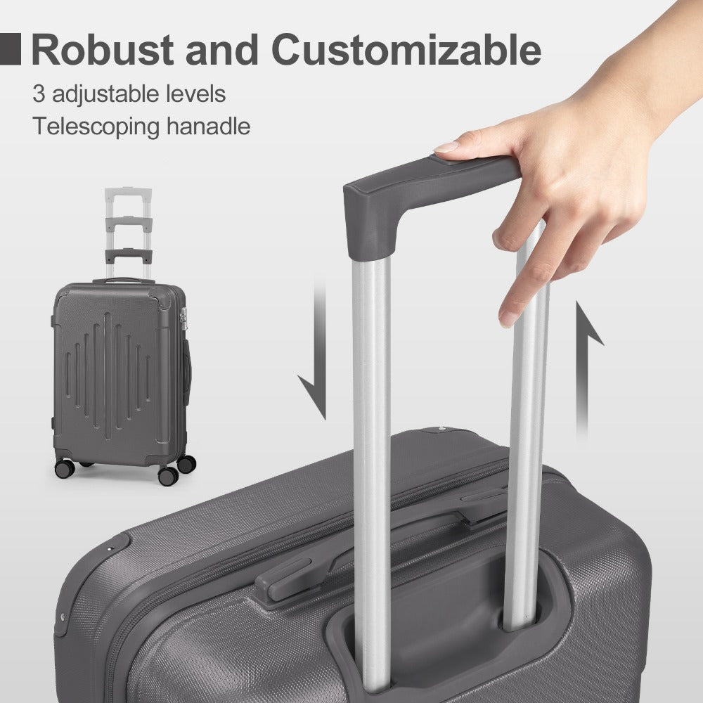 Luggage Set – 5 Piece, 28 Inch, Hardshell, TSA Lock | Bag Vero – detail view 24