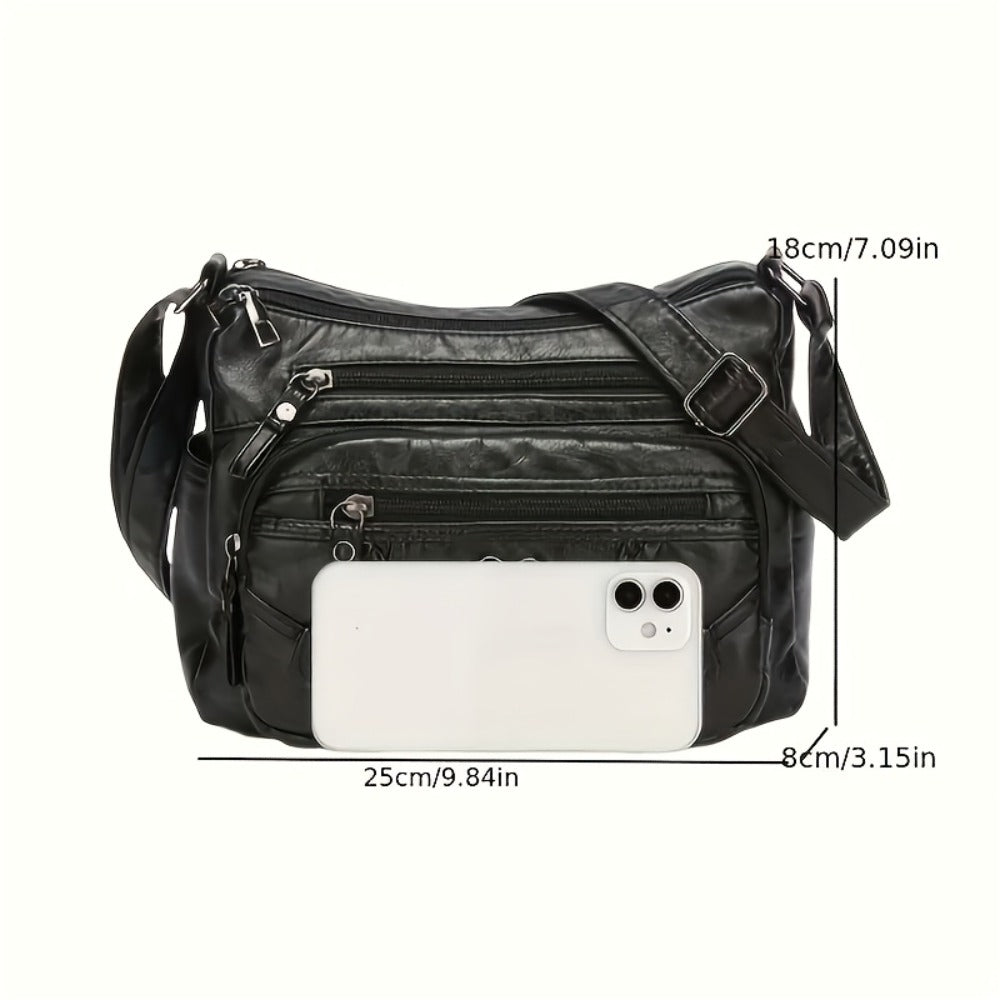 Crossbody Bag for Women – Multi-Pocket, Large Capacity, for Everyday Use | Bag Vero – alternate view