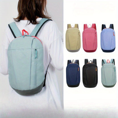 Lightweight And Foldable Casual Backpack Featuring Adjustable Straps, Spacious Interior, Sturdy Polyester Lining, Perfect for Outdoor Activities And Daily Use - Can Be Hand Washed, For Teenager