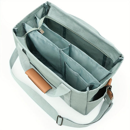 Tote Bag for Women with Pockets, Cute Crossbody Shoulder Purses Mommy Handbag for Work Travel