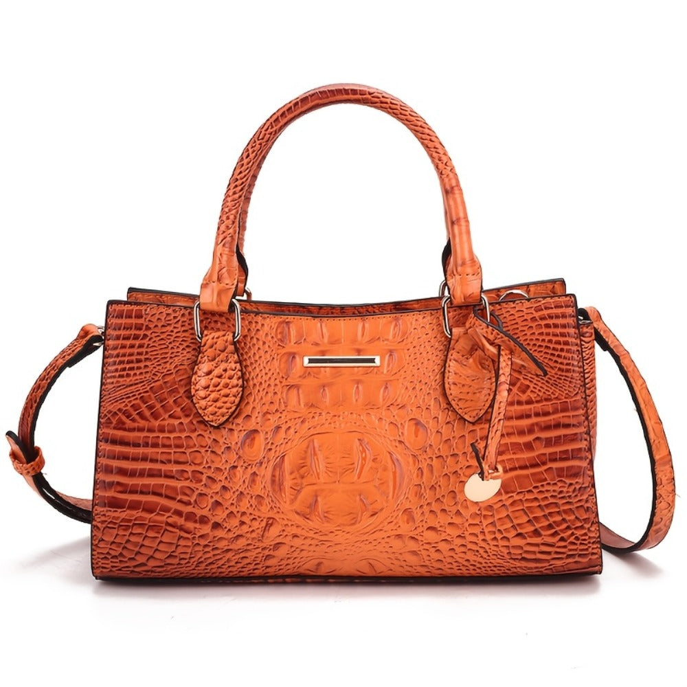 Crossbody Bag for Women – for Travel & Everyday Use, Alligator Print Luxury Zipper Party | Bag Vero – detail view 4