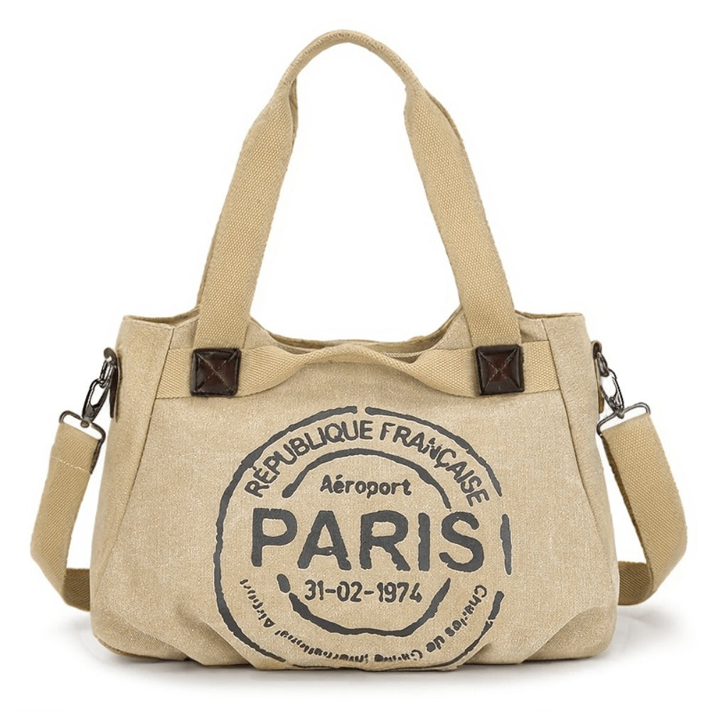 Women's Tote Bag with Zipper - Commuter, Office Crossbody Bag, High Quality Laptop Tote, Work Handbag