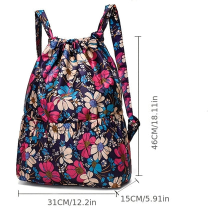 Sanrio 3pcs Set: Fashionable and Minimalist Foldable Ultra-Light Backpack, Drawstring Cinch Bag, Large Capacity Backpack for Outdoor Sports and Travel